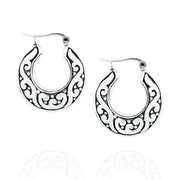Ohrringe aus Silber, orientalisch