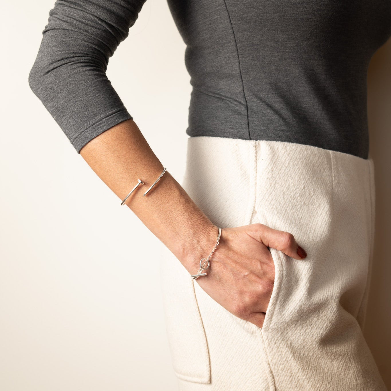 Luna Silberarmband