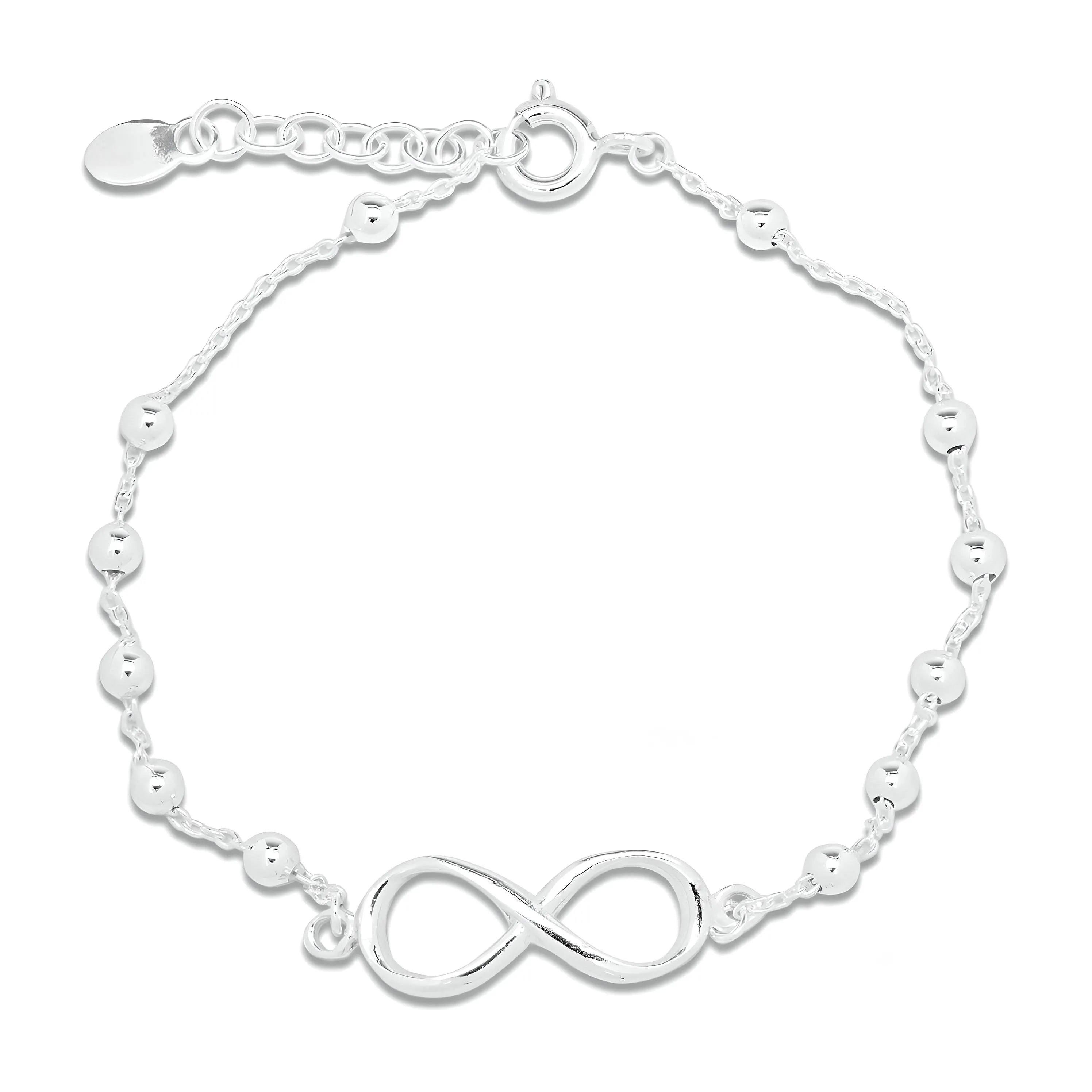 Infinity Perle – Silberarmband