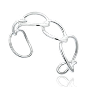Link-Cuff – Silberarmreif